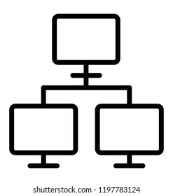 Local area network connection diagram 