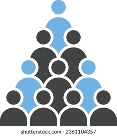 Local Audience Icon image. Suitable for mobile application.