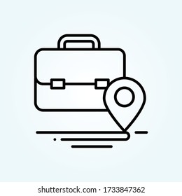 local business vector icon style illustration. EPS 10