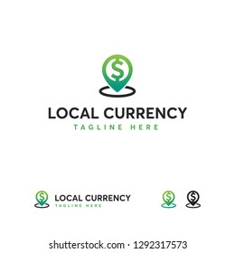 Local Currency logo designs template, Finance logo template