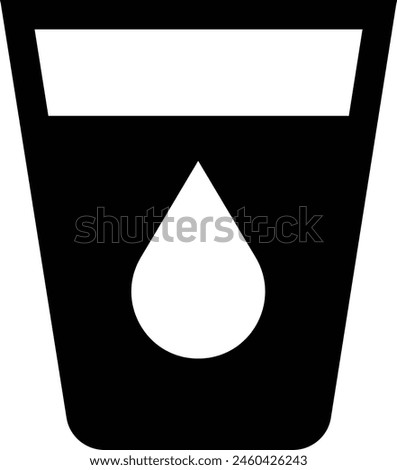 Local Drink icon black color eps format