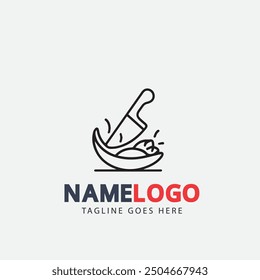 Local Food logo design template. Local food poster for restaurant, cooking and food business,