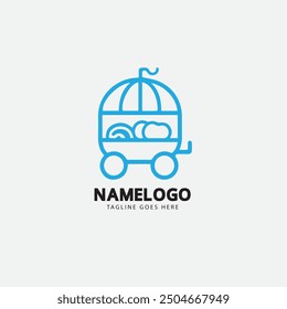 Local Food logo design template. Local food poster for restaurant, cooking and food business,