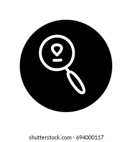 local - Freehand Icon