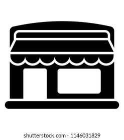 A local grocery store small building of a shop