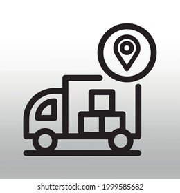 local icon line  or logo isolated sign symbol vector illustration,right icon in filled,outline and stroke style high quality  style ,gradient white  black background