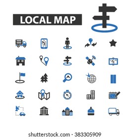 local map icons