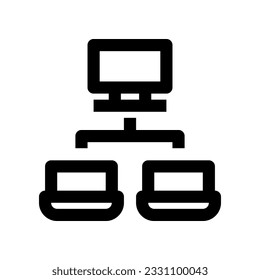 local network icon for your website, mobile, presentation, and logo design.