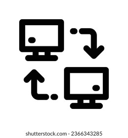 local network line icon. vector icon for your website, mobile, presentation, and logo design.