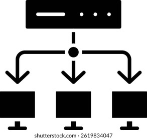 Local Network vector icon. Can be used for printing, mobile and web applications.