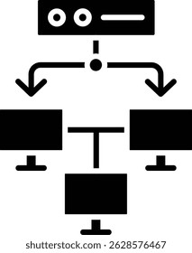 Local Network vector icon. Can be used for printing, mobile and web applications.