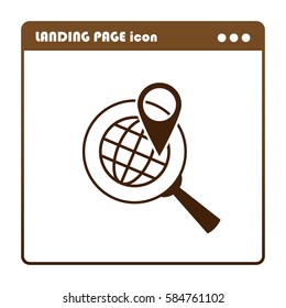 Local Search Engine Optimization, icon for the landing page