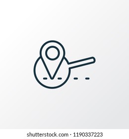 Local SEO icon line symbol. Premium quality isolated navigation element in trendy style.