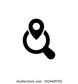 Local SEO icon in vector. Logotype