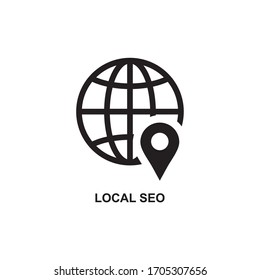 LOCAL SEO ICON , WEB NAVIGATION ICON
