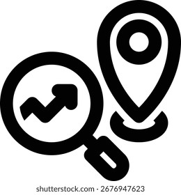 Local SEO, Local, Búsqueda Engine Outline Icon