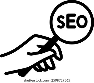 local seo search seo find magnifying glass research magnifier web 8483
