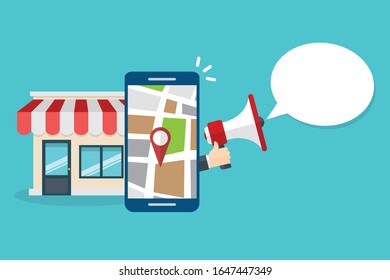 Local SEO. Local search marketing ecommerce