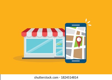 Local SEO. Local search marketing ecommerce	