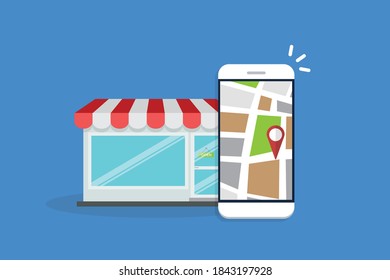 Local SEO. Local search marketing e-commerce