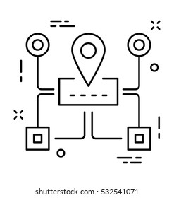 Local Seo Vector Icon