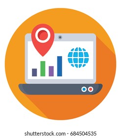 Local Seo Vector Icon