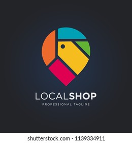 Local Shop Logo Template