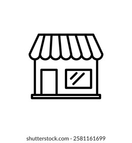 Local store icon Art design illustration