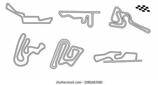 local street circuit for motorsport and autosport in indonesia