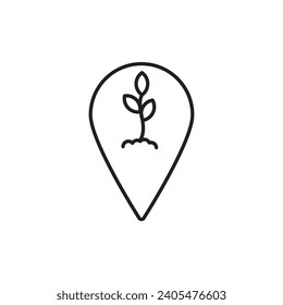 Ilustración de línea vectorial local