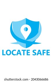 Locate safe logo for your company 
( its dynamic modern unique full vector and editable )