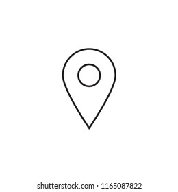 Located icon logo, app, UI. icon Vector illustration, EPS10.