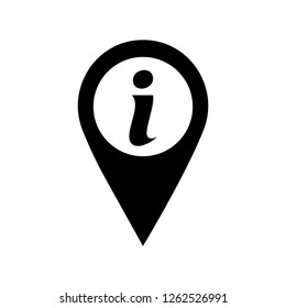 Located information icon vector