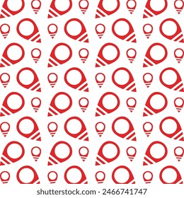 Location actionable trendy multicolor repeating pattern vector illustration design