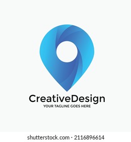Location or area logo template