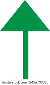 location arrow positive green eps