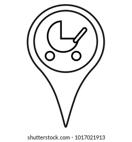 location baby icon