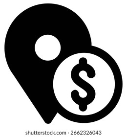 Ilustración de finanzas basadas en Locación � eps 10
