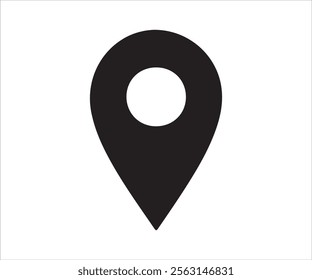 Location Black icon png and jpeg illustration