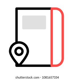  location bookmark book 