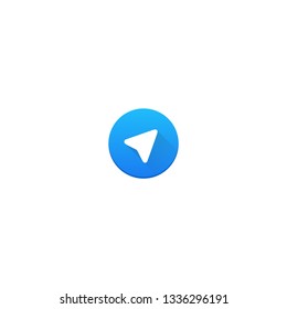 Location button. Navigation vector illustration icon.