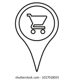 location cart icon