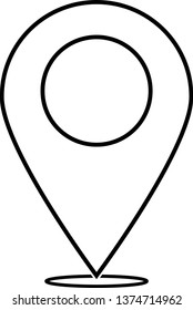 Location clasic icon