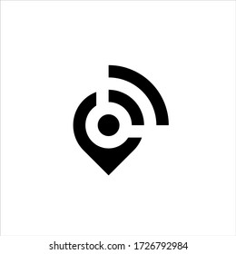 location and connection or signal logos	
