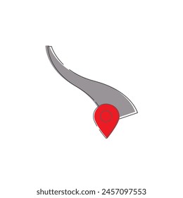 Location design illustration icon vector template