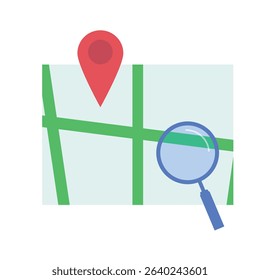 Location discovery and searching on a map.