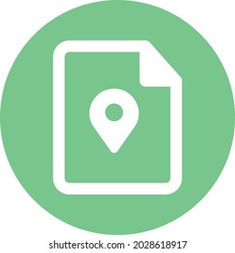Location file Isolated Vector icon which can easily modify or edit

