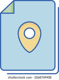 location file Isolated Vector icon which can easily modify or edit


