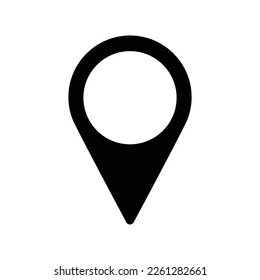 Location, geographical position icon. Vector illustration.