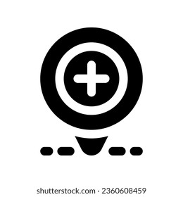 Bildzeichen am Standort. Vektorsymbol für Ihre Website, Ihr Handy, Ihre Präsentation und Ihr Logo-Design.